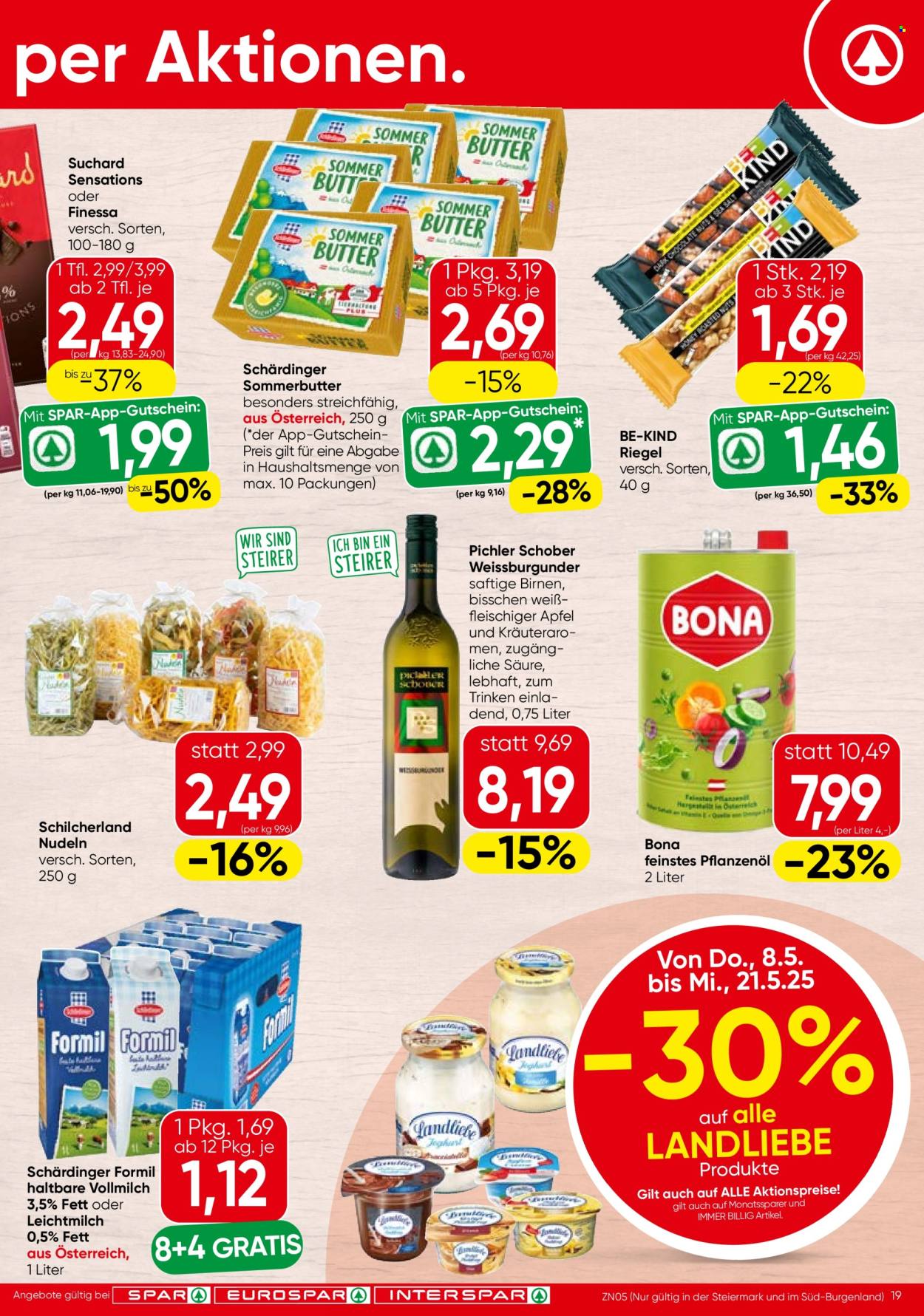 Angebote INTERSPAR - 8.5.2025 - 21.5.2025. Seite 1