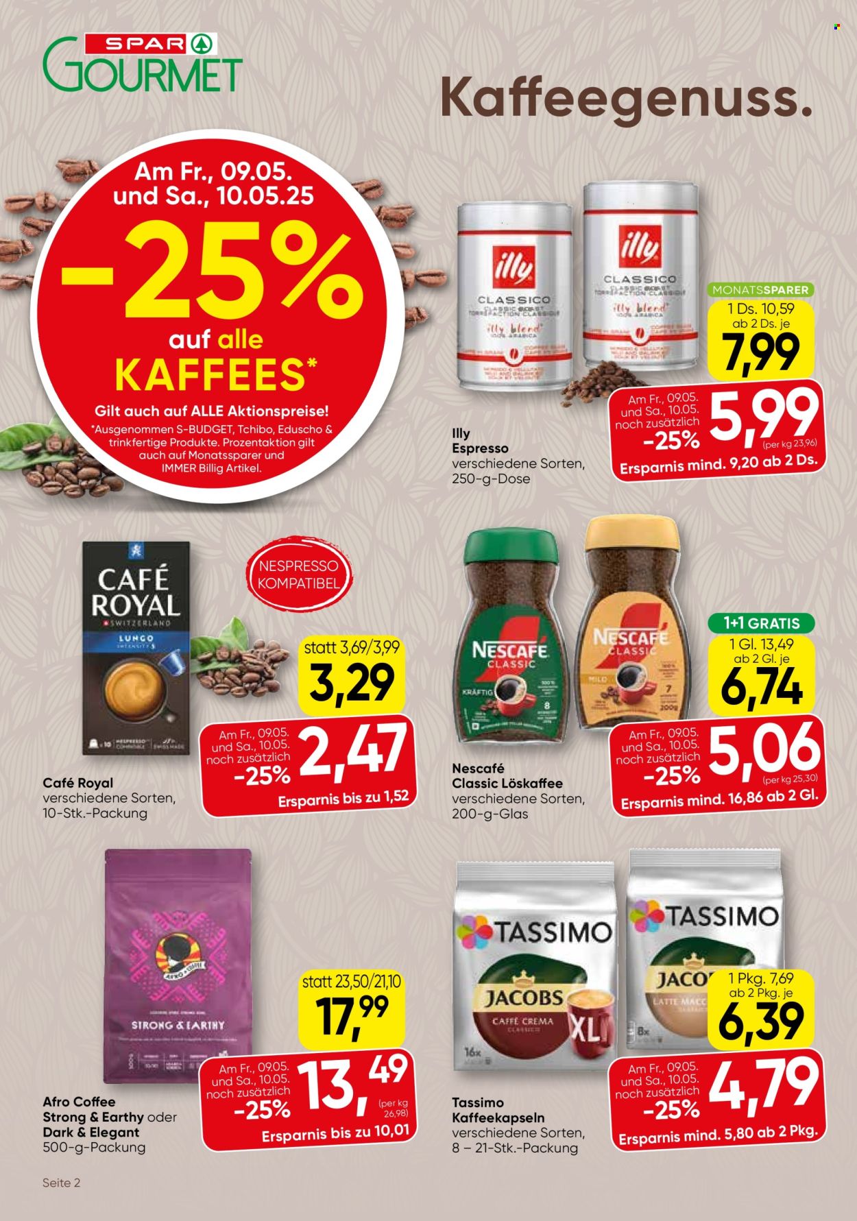 Angebote SPAR - 8.5.2025 - 21.5.2025. Seite 1