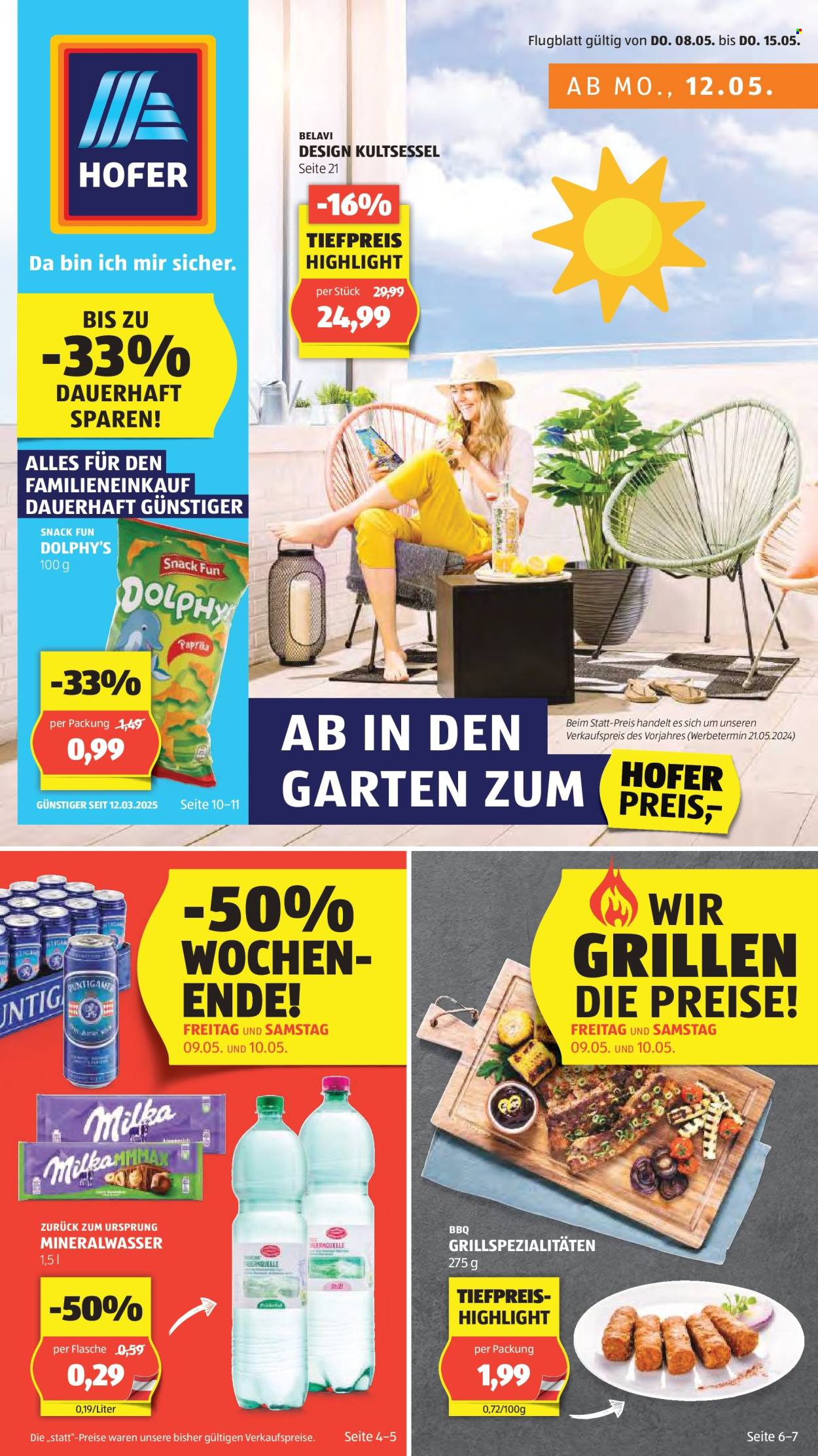 Angebote Hofer - 8.5.2025 - 15.5.2025. Seite 1