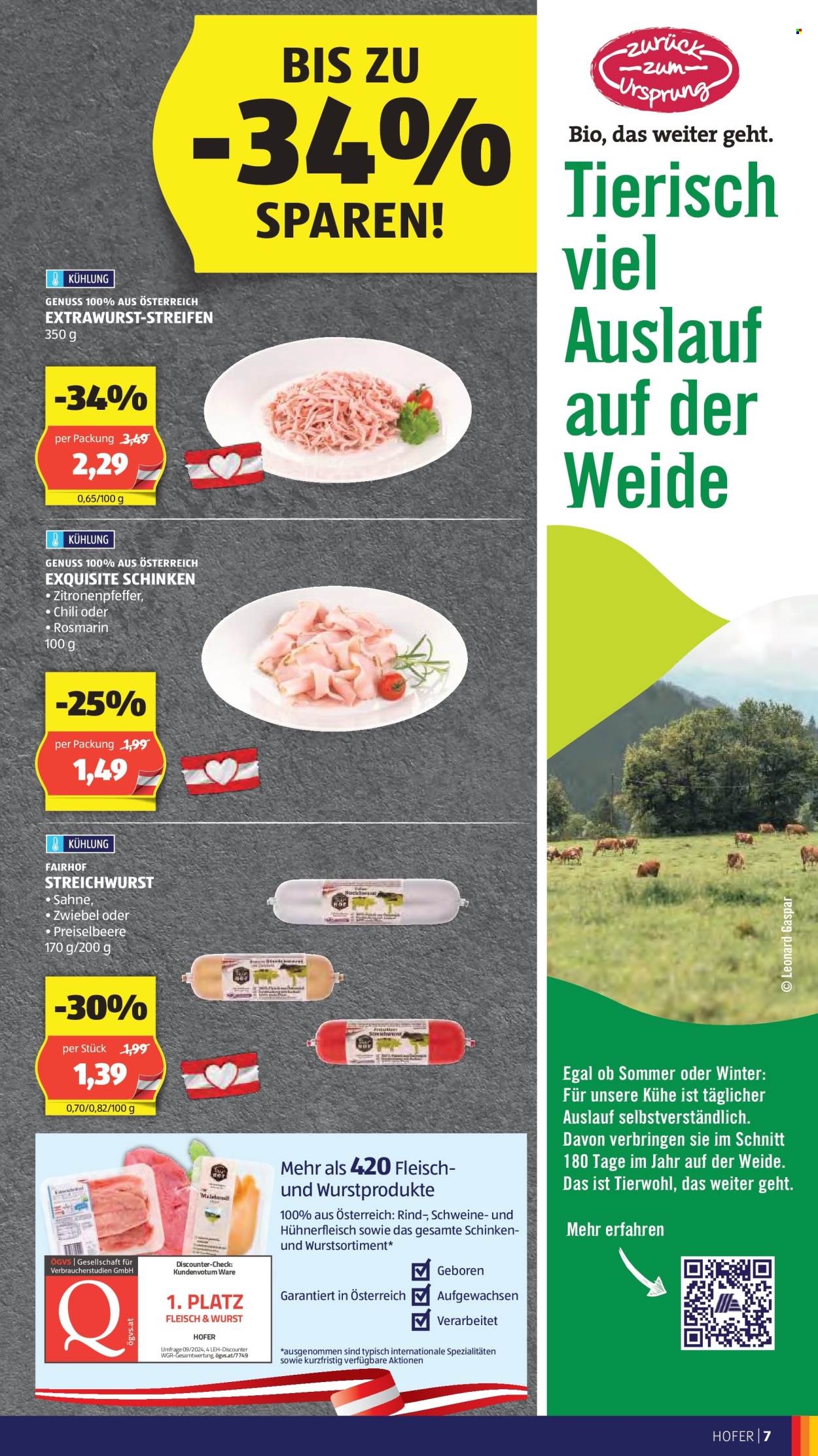 Angebote Hofer - 8.5.2025 - 15.5.2025. Seite 1