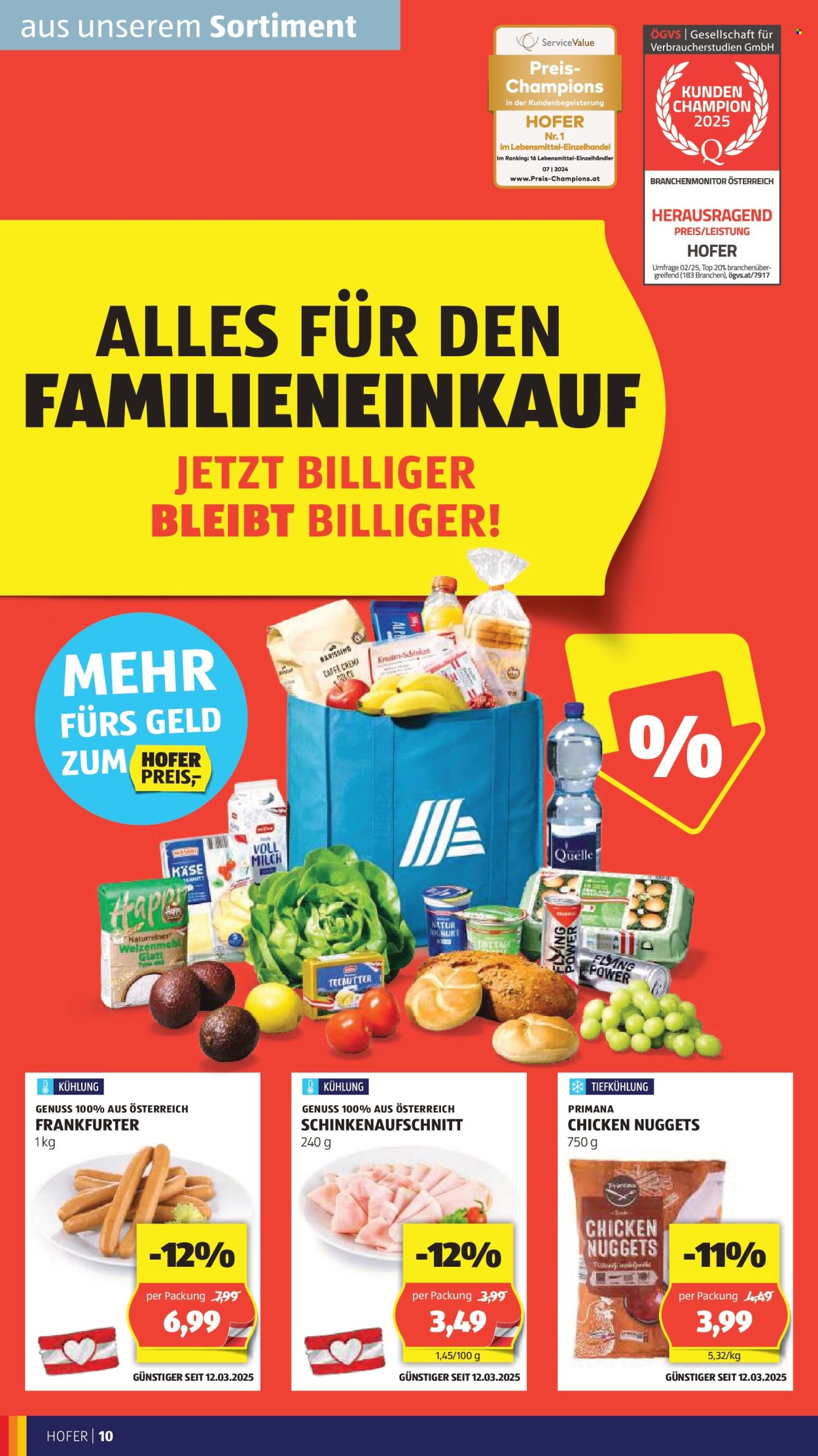 Angebote Hofer - 8.5.2025 - 15.5.2025. Seite 1