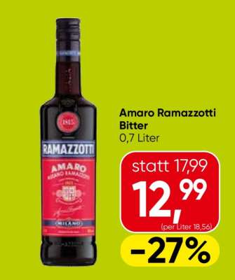 Amaro Ramazzotti Bitter