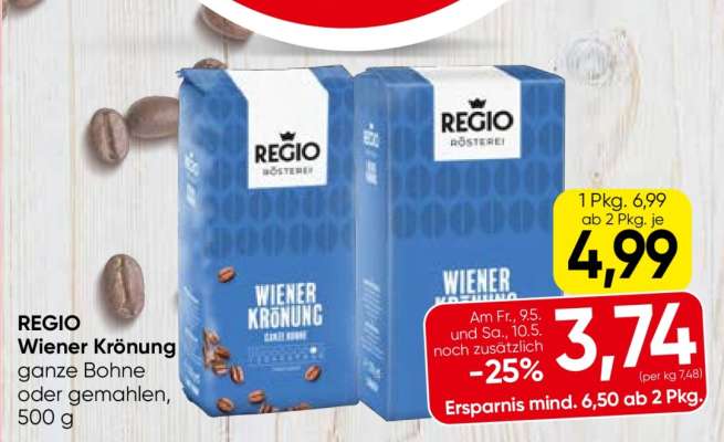 REGIO Wiener Krönung