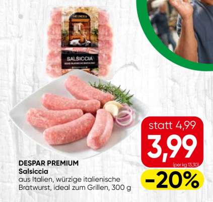 DESPAR PREMIUM Salsiccia