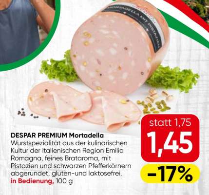 DESPAR PREMIUM Mortadella