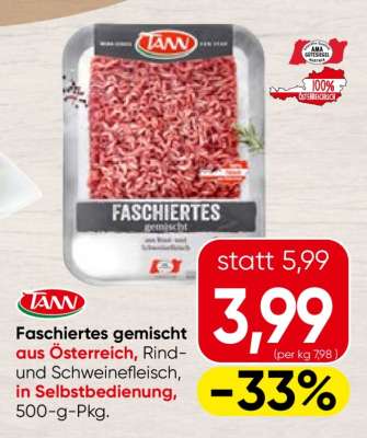 TANN Faschiertes gemischt