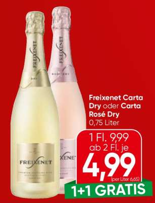 Freixenet Carta Dry oder Carta Rosé Dry
