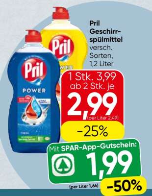 Pril Geschirrspülmittel