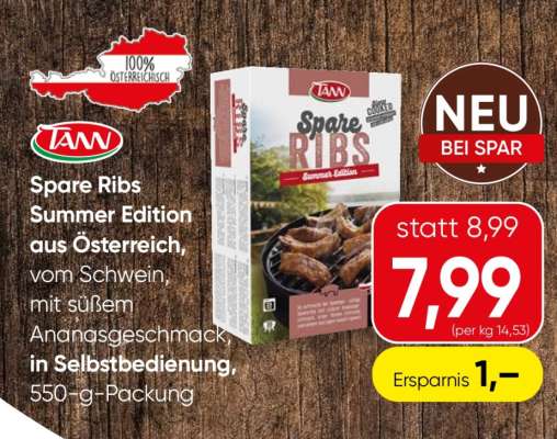Spare Ribs Summer Edition