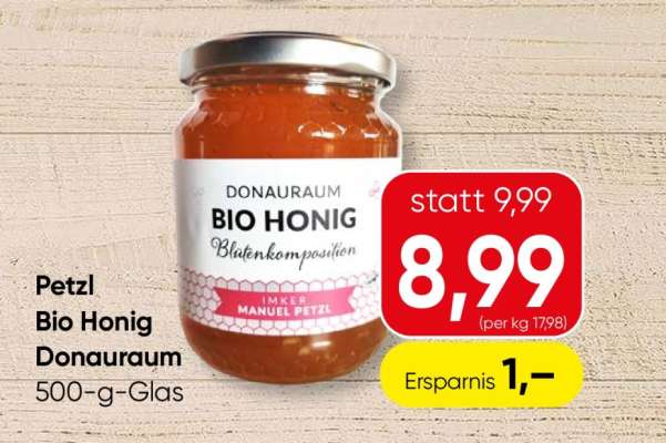 Petzl Bio Honig Donauraum