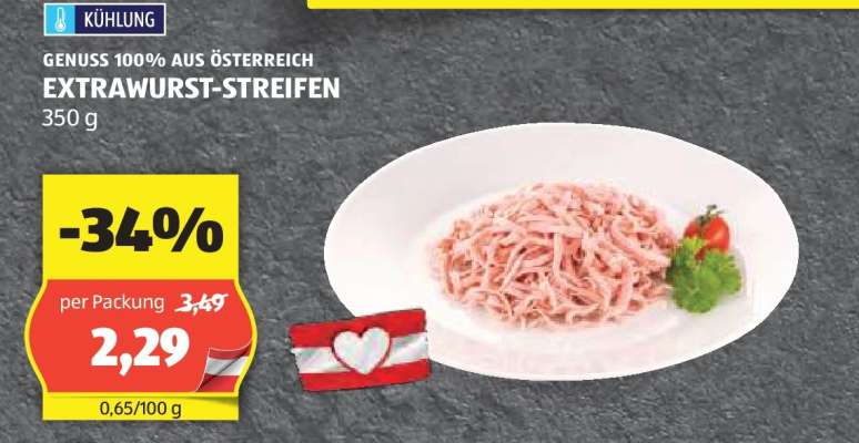 EXTRAWURST-STREIFEN