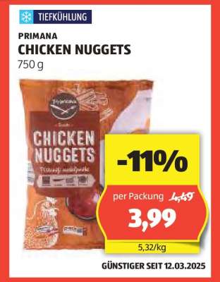 PRIMANA CHICKEN NUGGETS