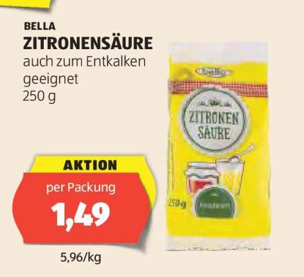 BELLA ZITRONENSÄURE