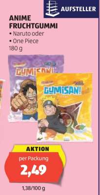 ANIME FRUCHTGUMMI