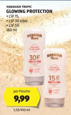 HAWAIIAN TROPIC GLOWING PROTECTION