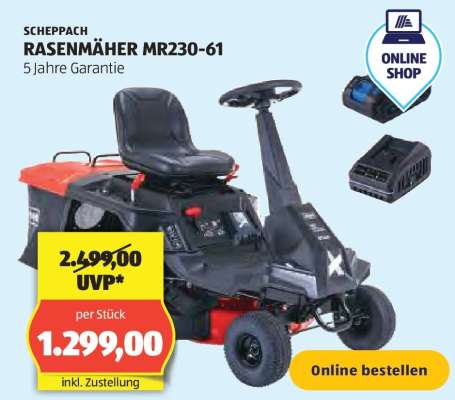 SCHEPPACH RASENMÄHER MR230-61