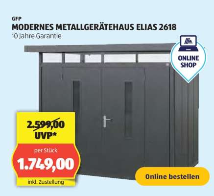 MODERNES METALLGERÄTEHAUS ELIAS 2618