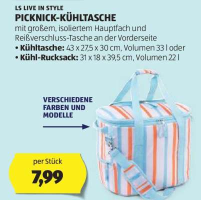 PICKNICK-KÜHLTASCHE