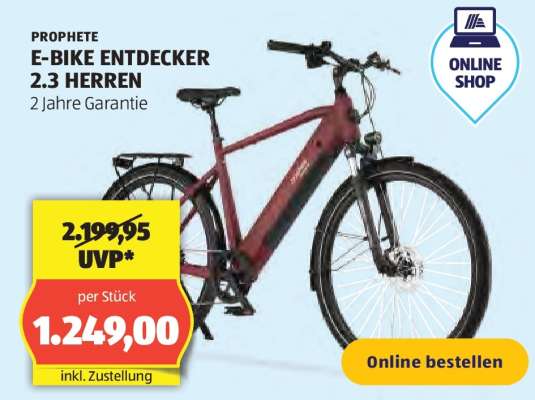 PROPHETE E-BIKE ENTDECKER 2.3 HERREN