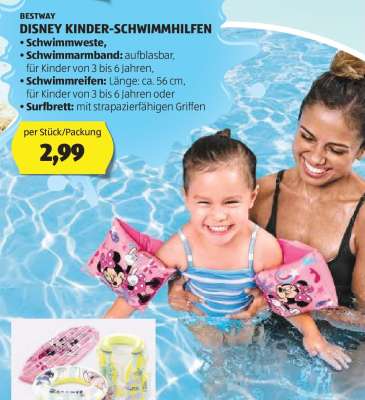 DISNEY KINDER-SCHWIMMHILFEN