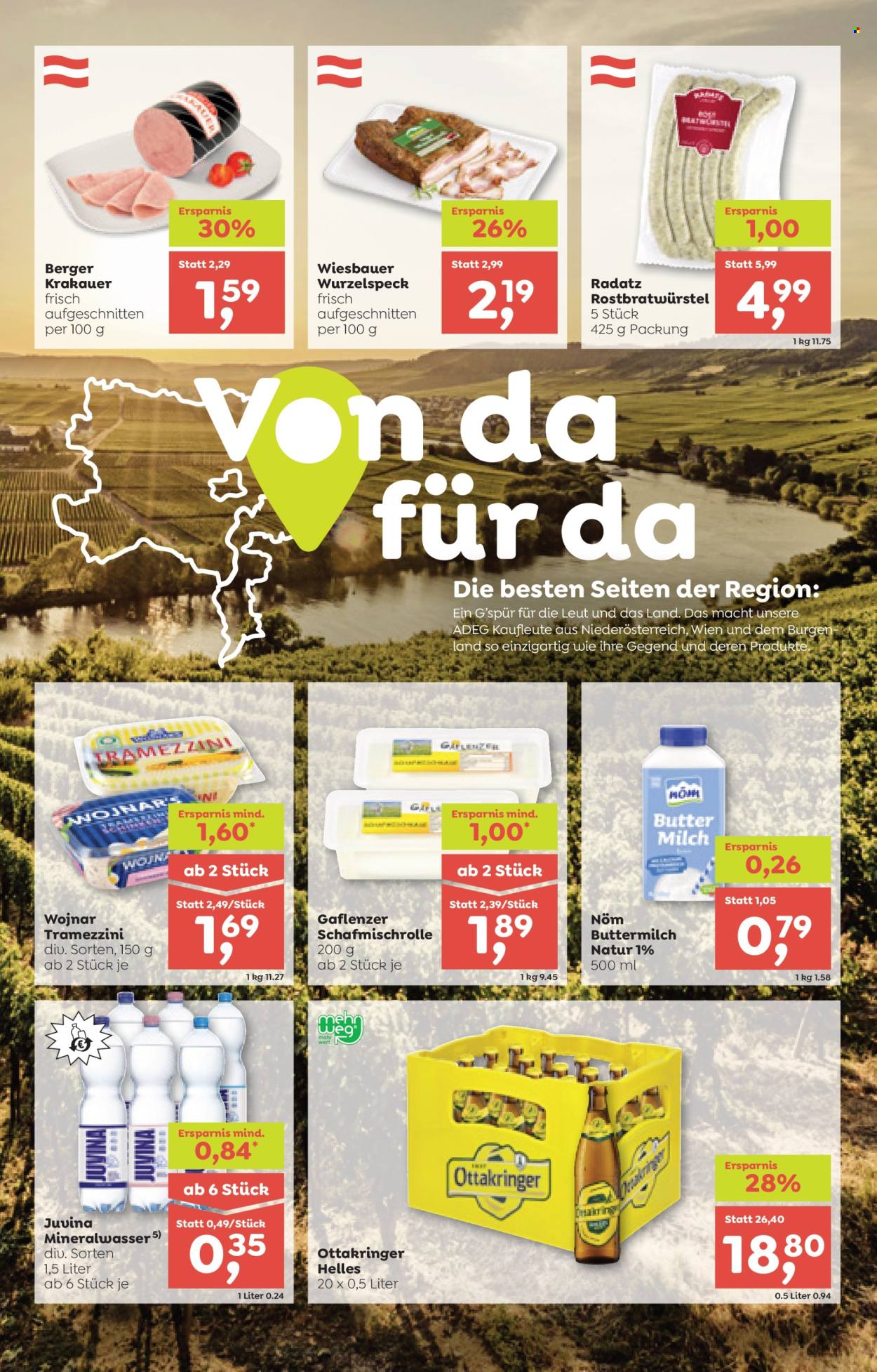 Angebote ADEG - 8.5.2025 - 14.5.2025. Seite 1
