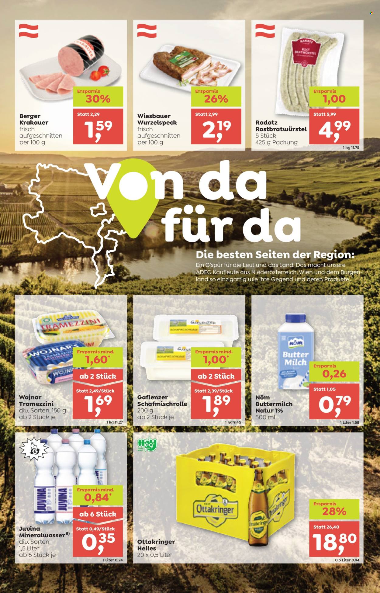 Angebote ADEG - 8.5.2025 - 14.5.2025. Seite 1
