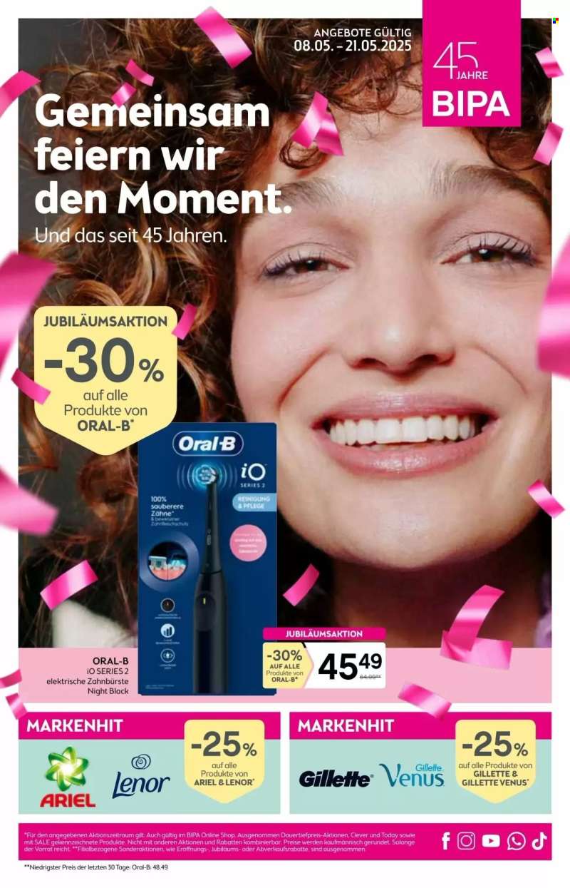 Angebote Bipa - 8.5.2025 - 21.5.2025.