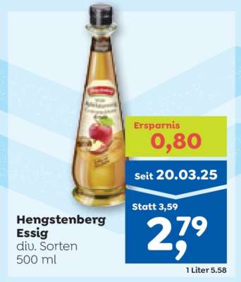 Hengstenberg Essig