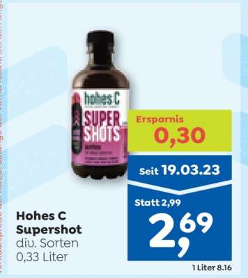 Hohes C Supershot