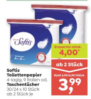 Softis Toilettenpapier