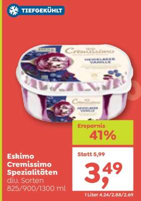 Eskimo Cremissimo Spezialitäten