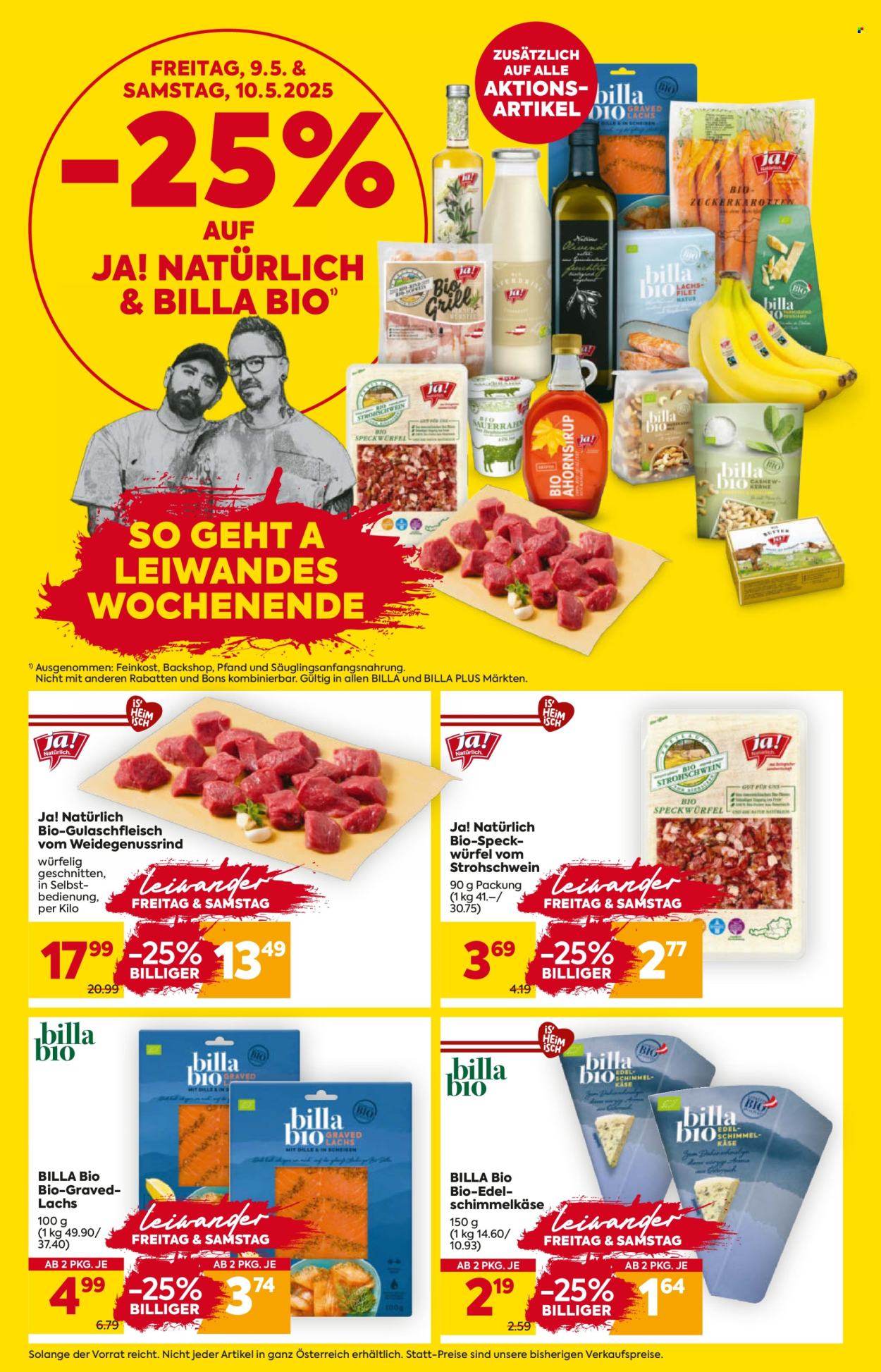 Angebote Billa - 8.5.2025 - 14.5.2025. Seite 1