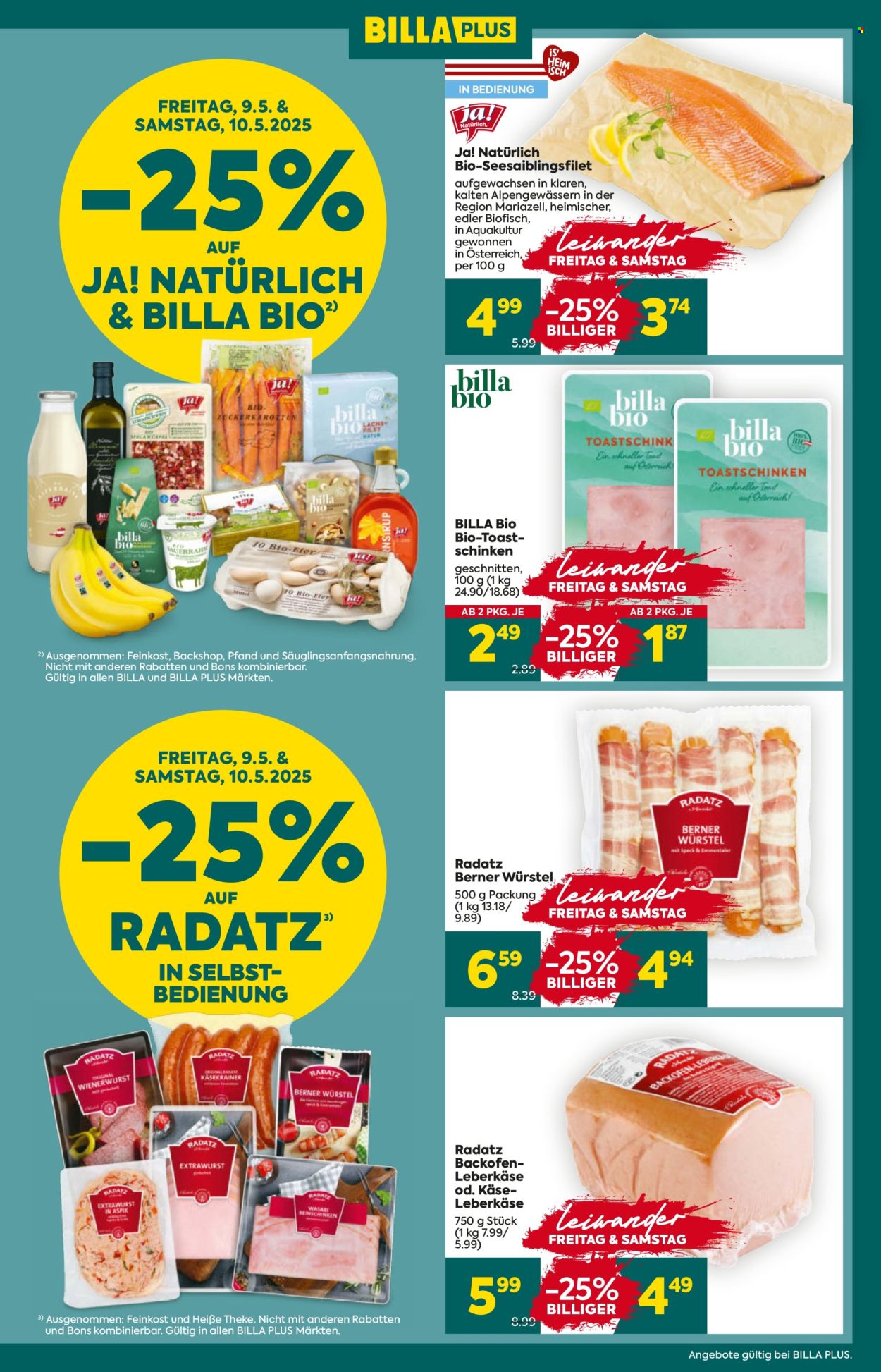 Angebote Billa Plus - 8.5.2025 - 14.5.2025. Seite 1