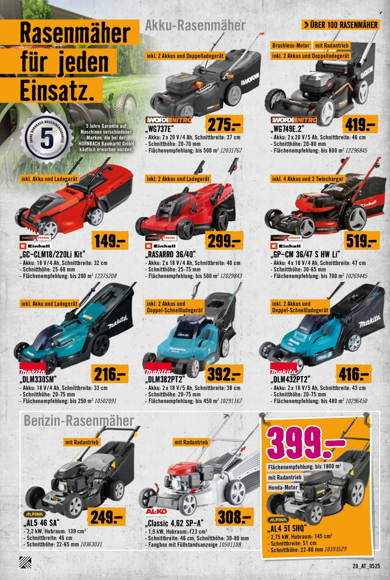 Angebote Hornbach - 8.5.2025 - 4.6.2025. Seite 1