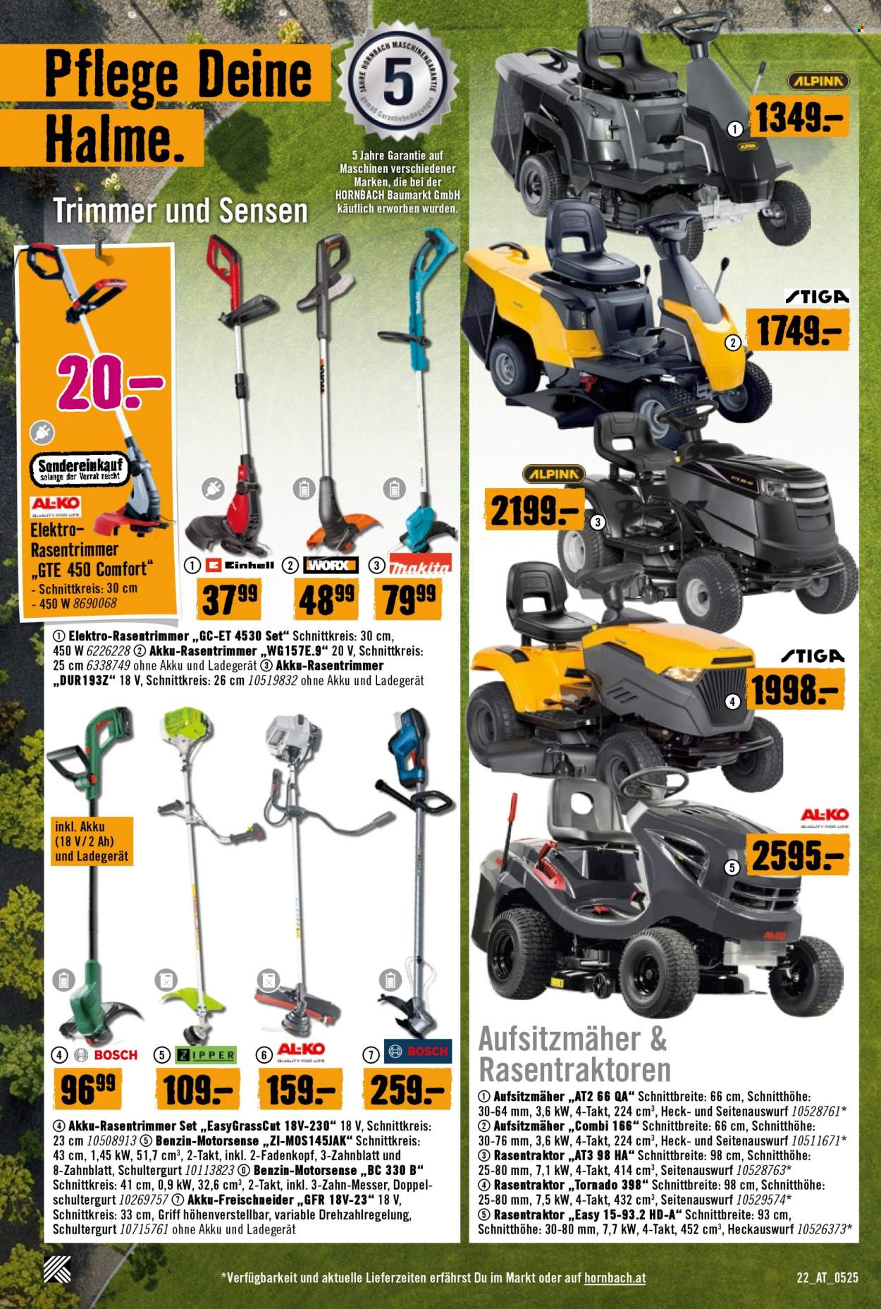 Angebote Hornbach - 8.5.2025 - 4.6.2025. Seite 1