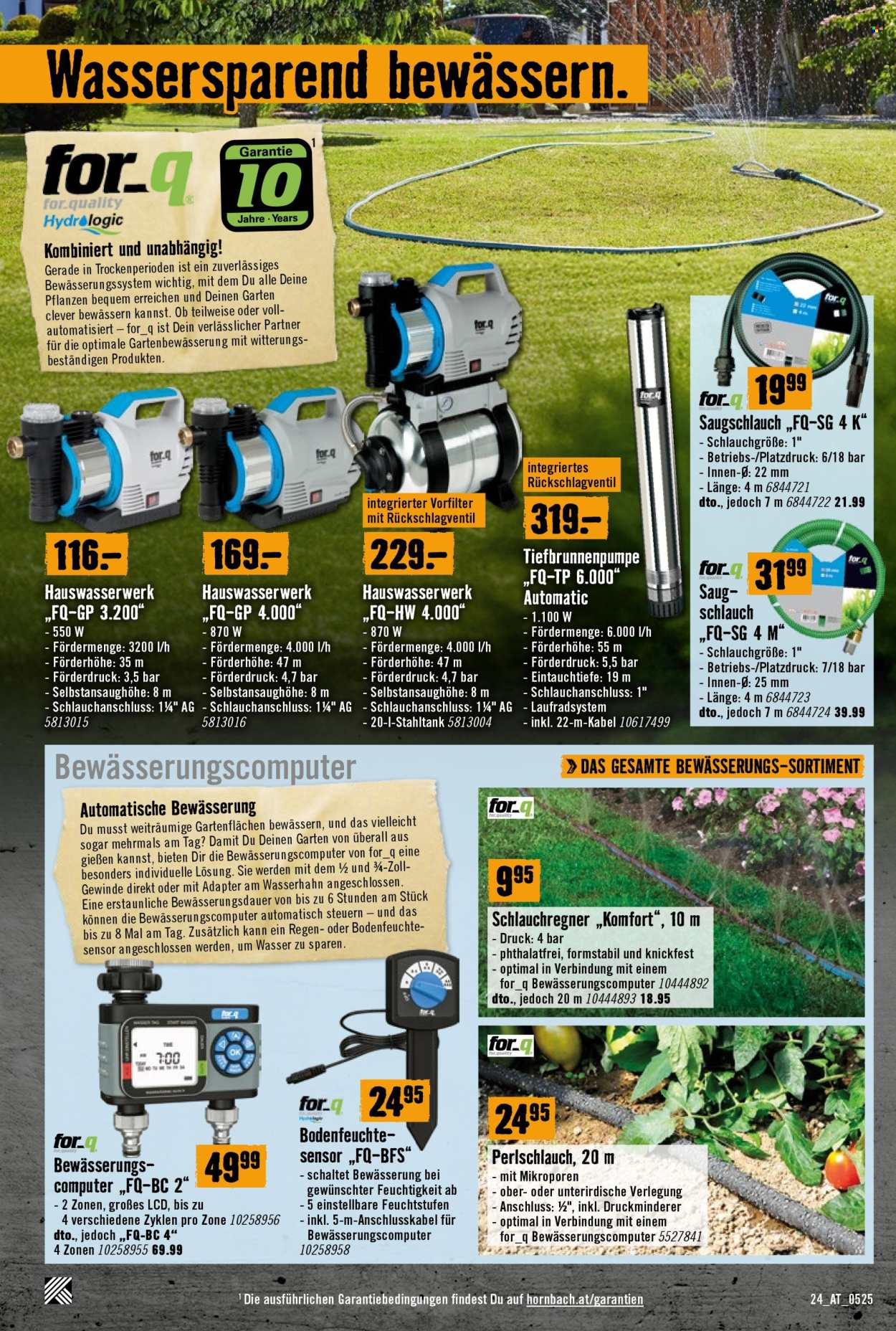 Angebote Hornbach - 8.5.2025 - 4.6.2025. Seite 1