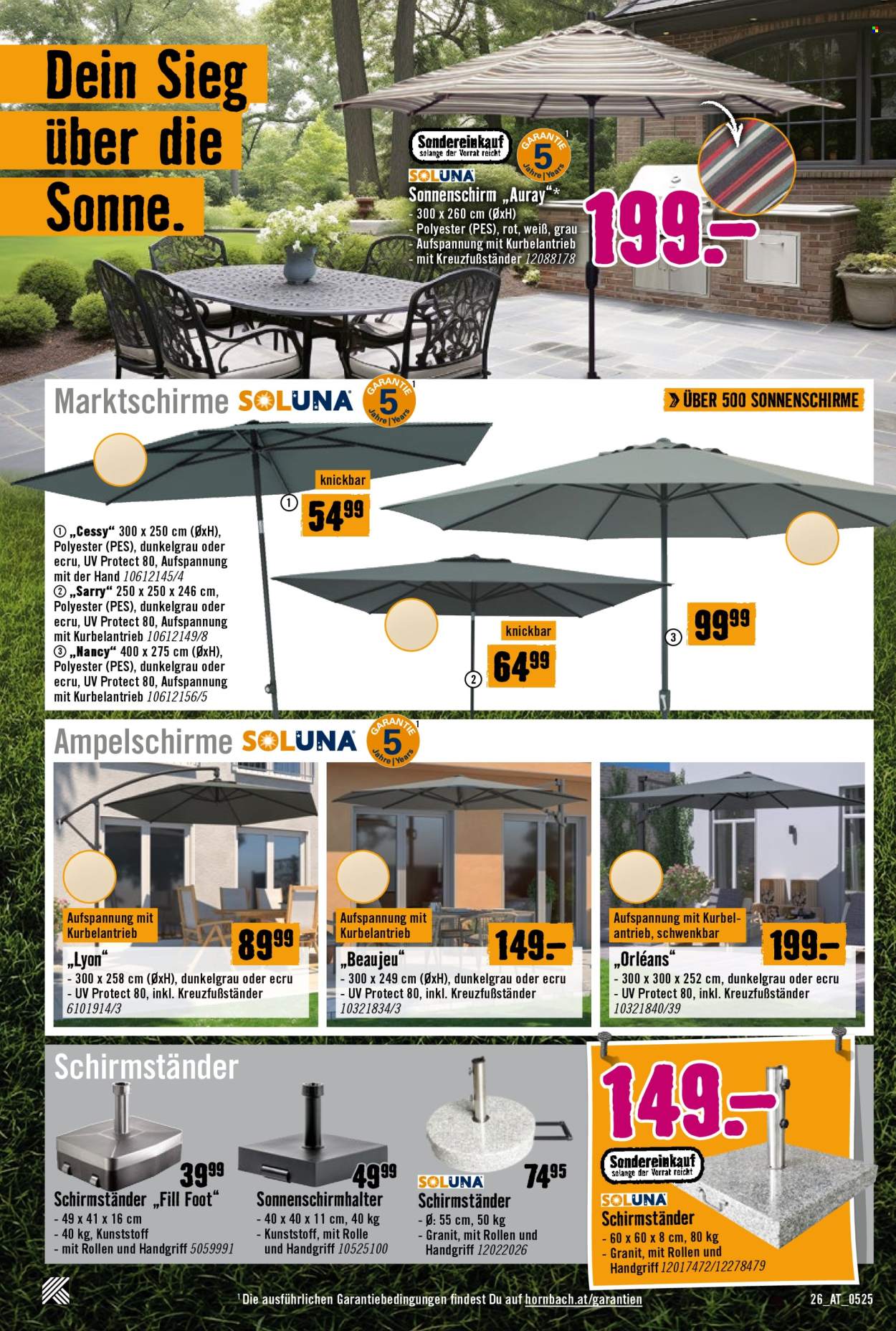 Angebote Hornbach - 8.5.2025 - 4.6.2025. Seite 1