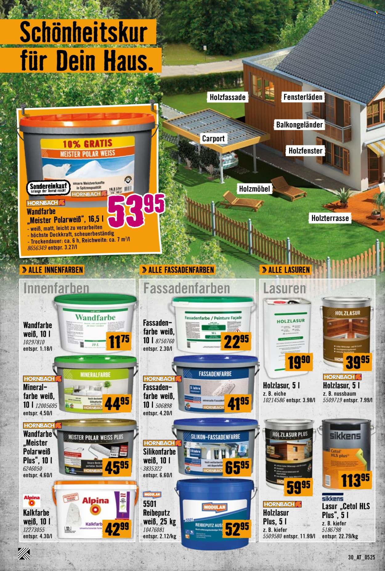 Angebote Hornbach - 8.5.2025 - 4.6.2025. Seite 1