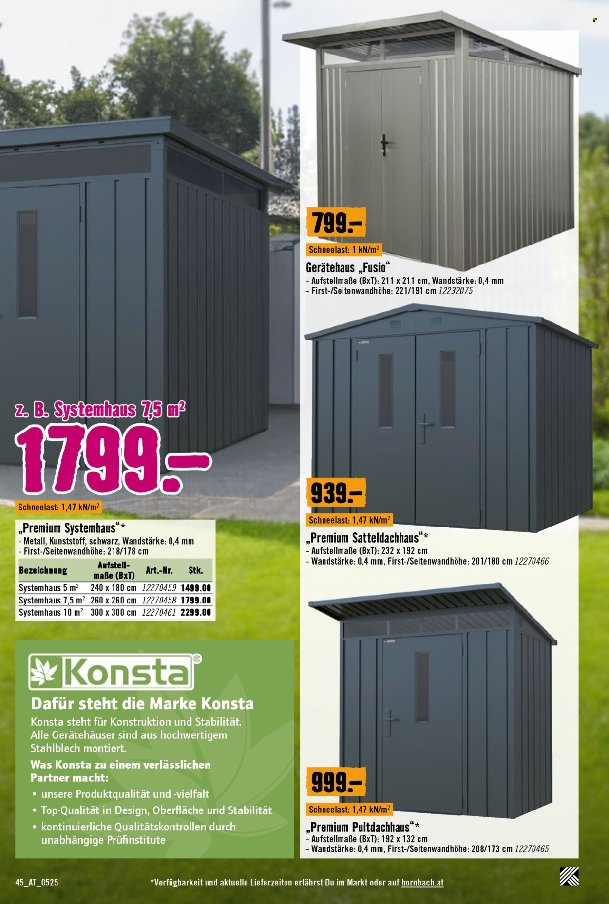 Angebote Hornbach - 8.5.2025 - 4.6.2025. Seite 1