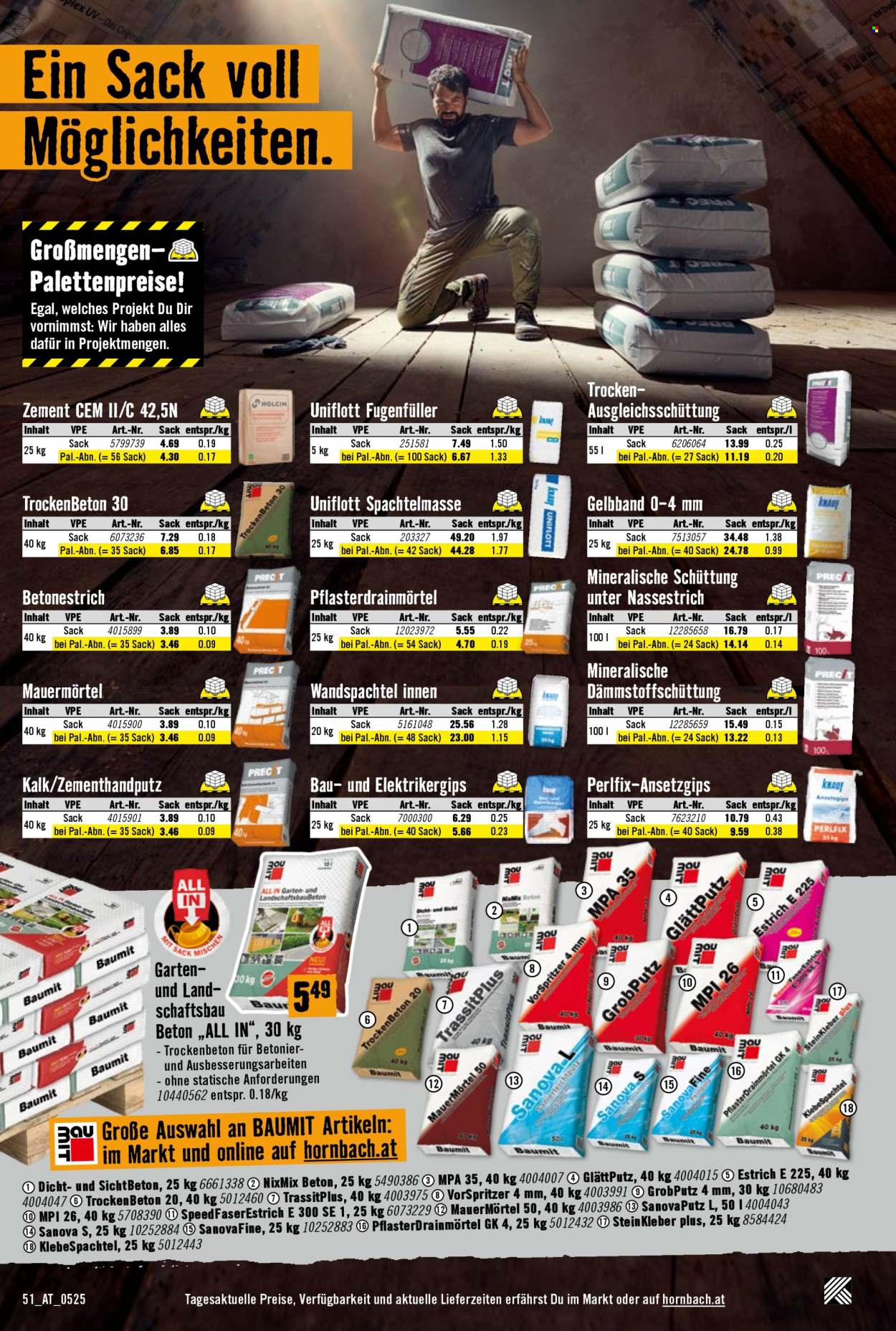 Angebote Hornbach - 8.5.2025 - 4.6.2025. Seite 1
