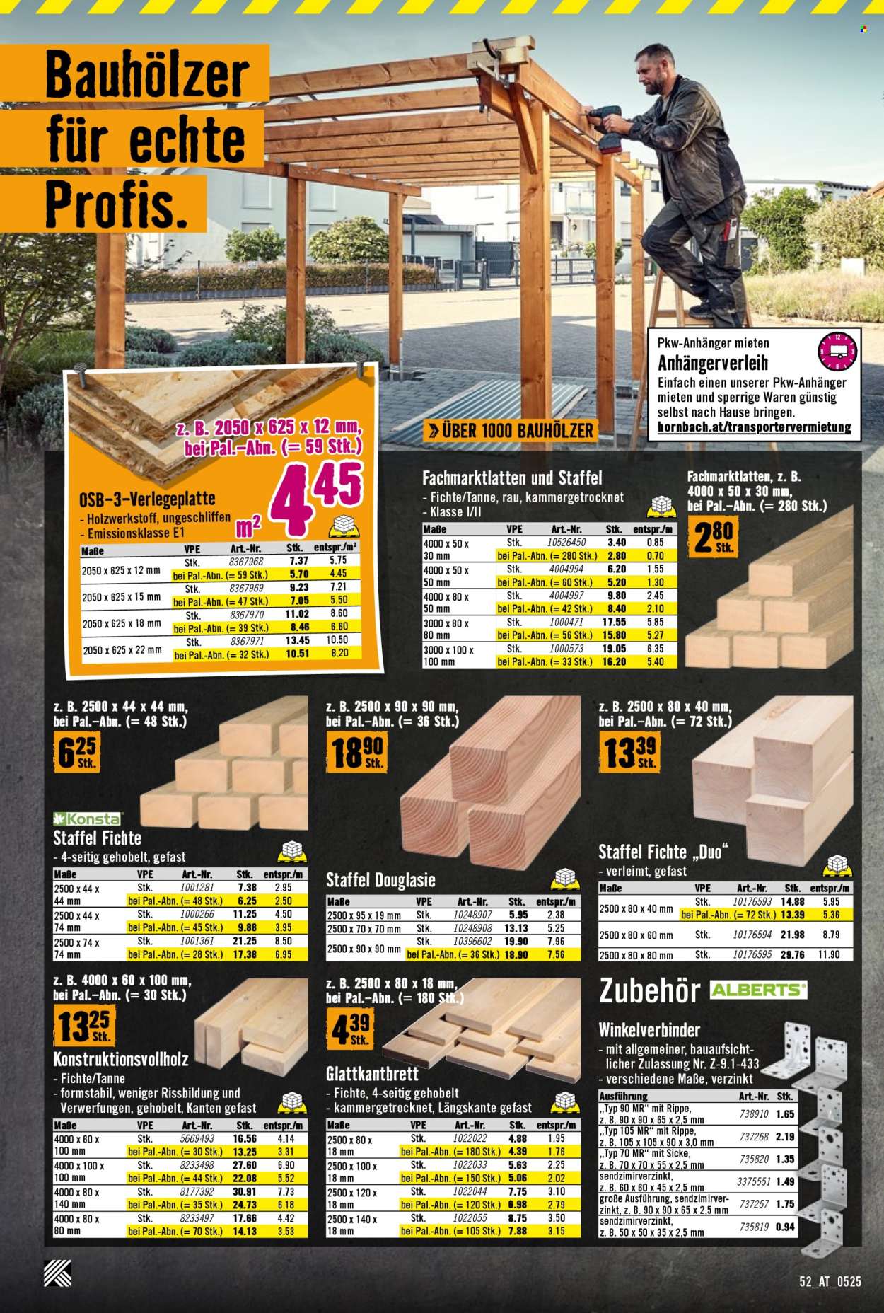 Angebote Hornbach - 8.5.2025 - 4.6.2025. Seite 1