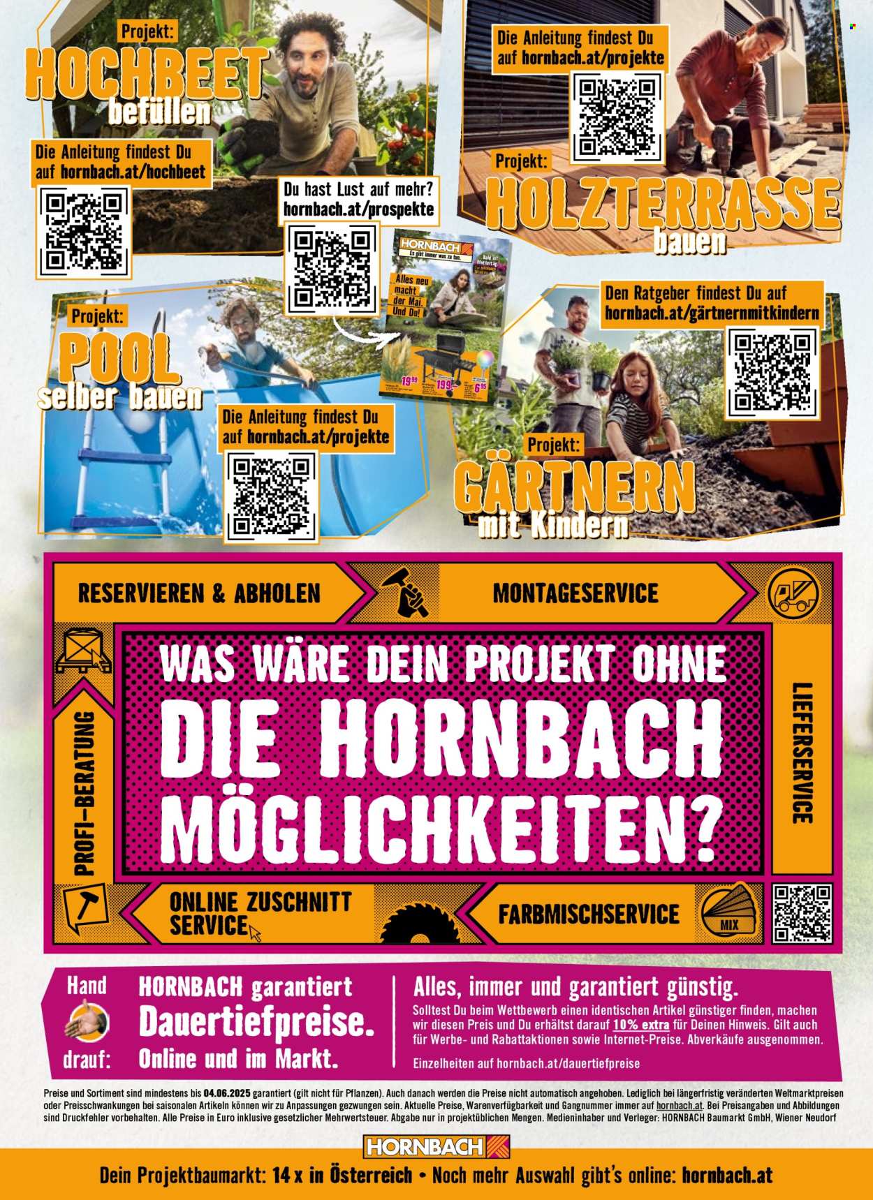 Angebote Hornbach - 8.5.2025 - 4.6.2025. Seite 1