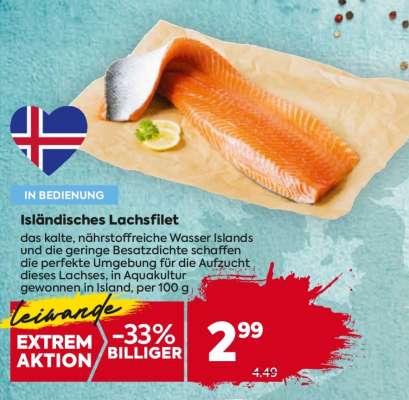 Isländisches Lachsfilet