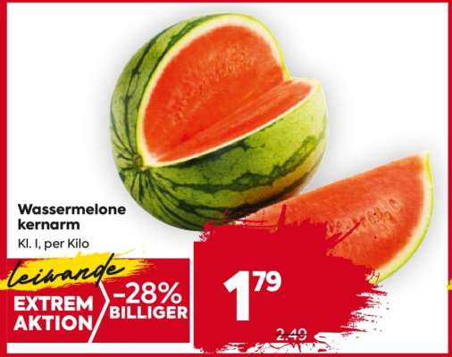 Wassermelone kernarm