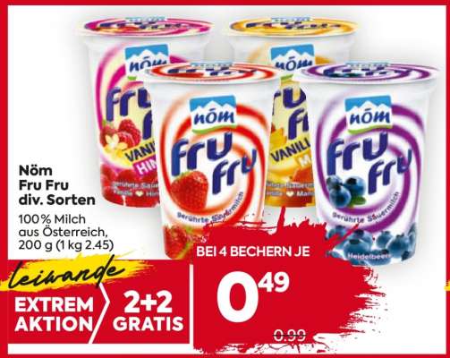 Nöm Fru Fru div. Sorten