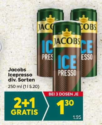 Jacobs Icepresso div. Sorten