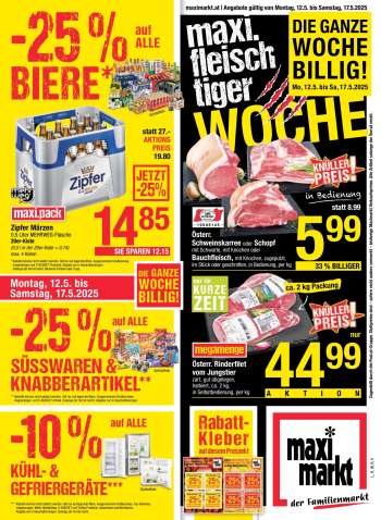 Angebote Maximarkt - 12.5.2025 - 17.5.2025.