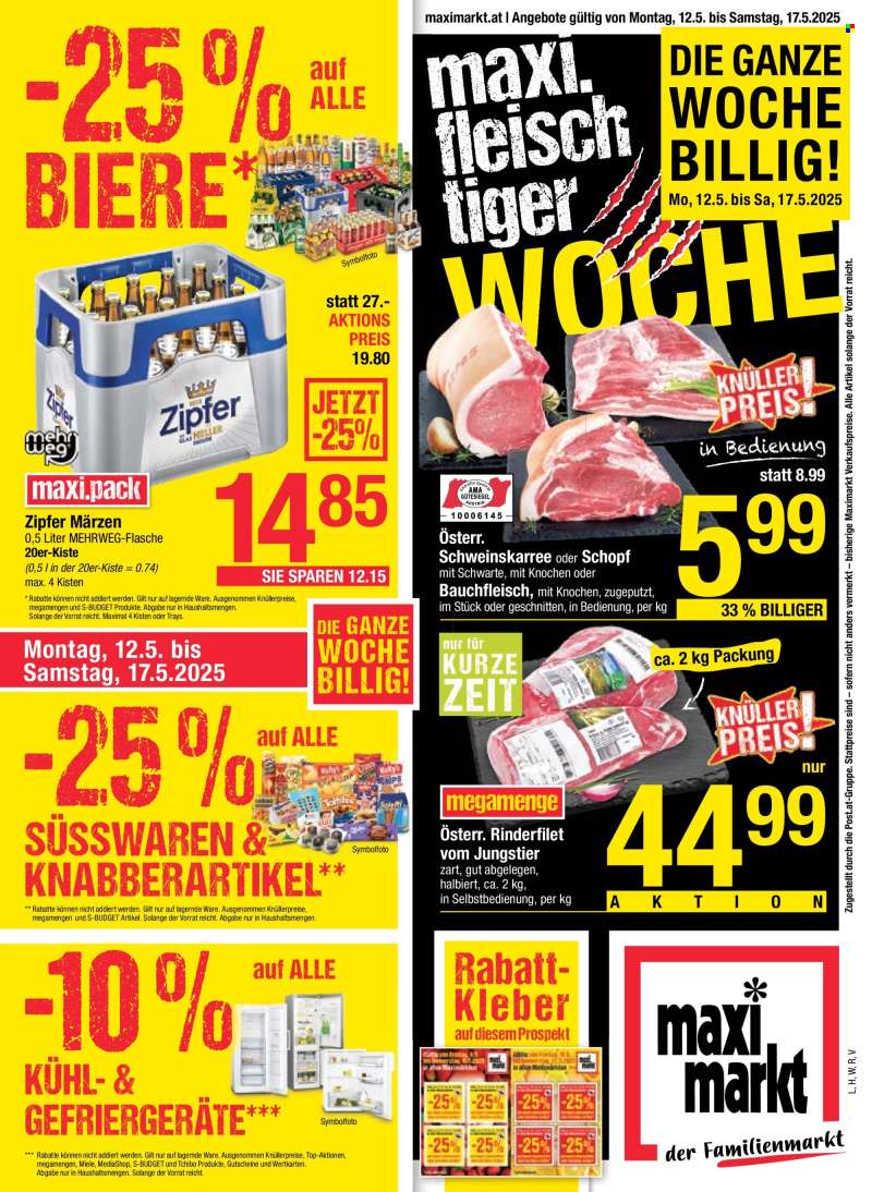 Angebote Maximarkt - 12.5.2025 - 17.5.2025.