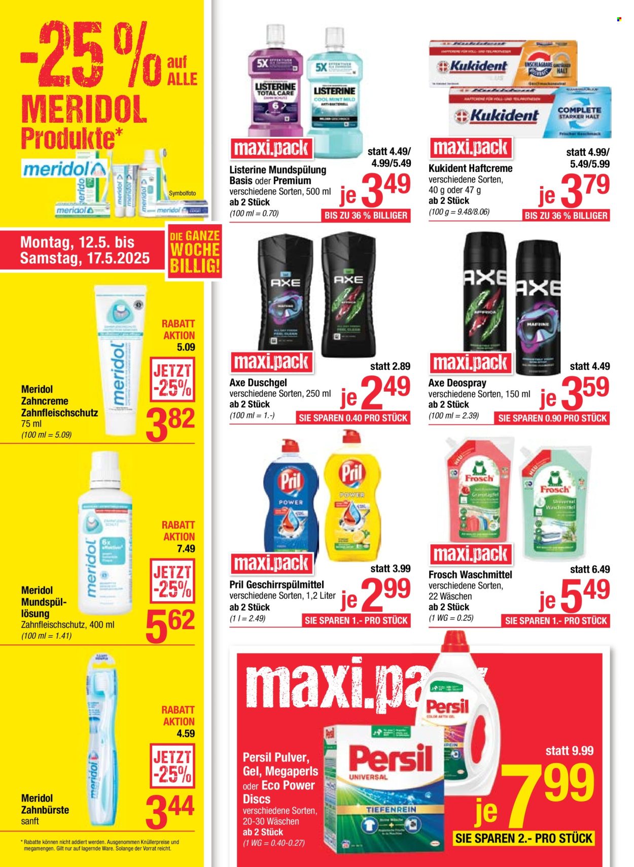 Angebote Maximarkt - 12.5.2025 - 17.5.2025. Seite 1