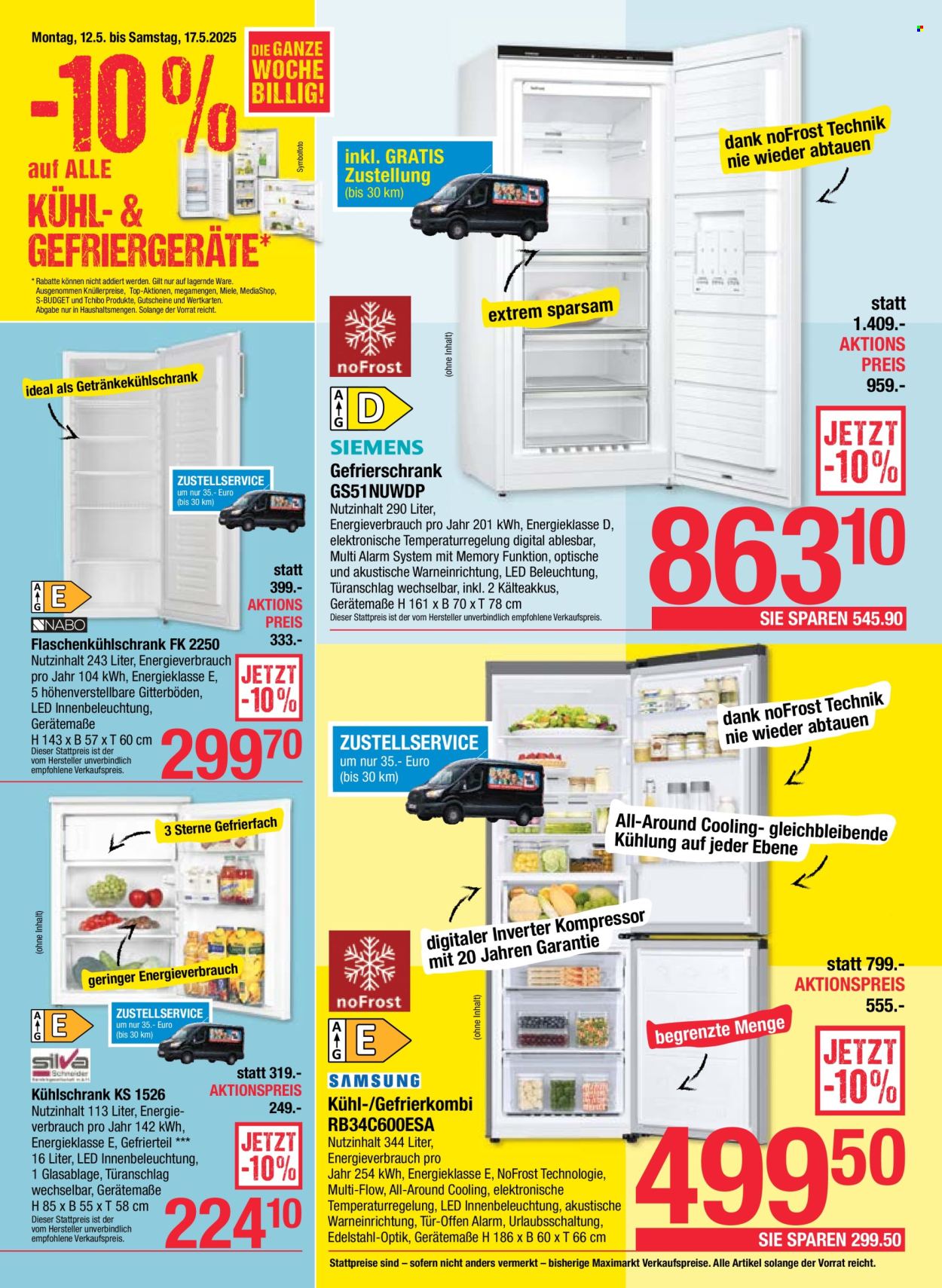 Angebote Maximarkt - 12.5.2025 - 17.5.2025. Seite 1